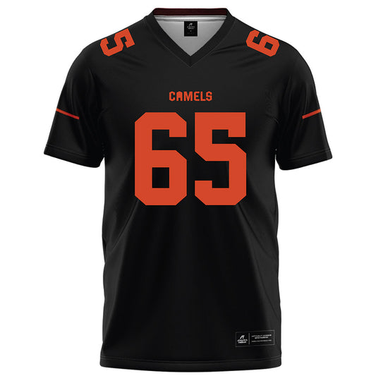 Campbell - NCAA Football : Carver Banker - Black Football Jersey-0