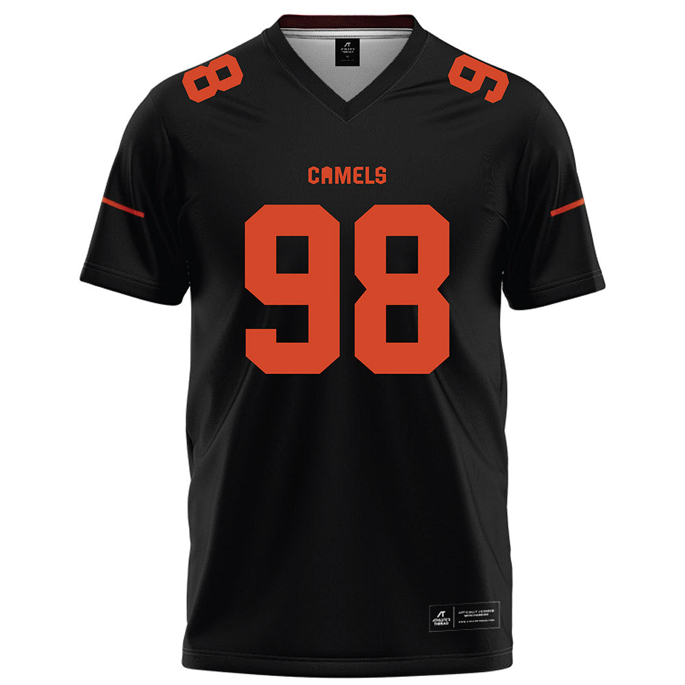 Campbell - NCAA Football : Jordan Jones - Black Football Jersey-0