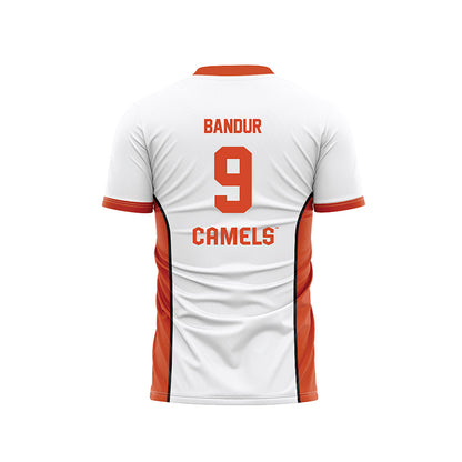 Campbell - NCAA Men's Soccer : Kristijan Bandur - White Soccer Jersey-1