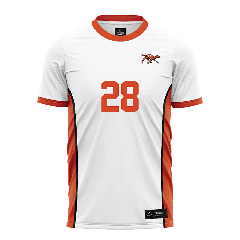 Campbell - NCAA Men's Soccer : Ethan Roberts - White Soccer Jersey