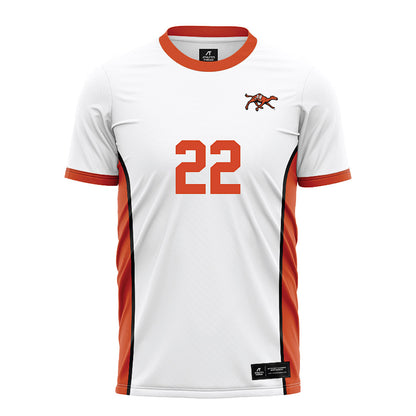 Campbell - NCAA Men's Soccer : Ronaldo Garcia - White Soccer Jersey-0