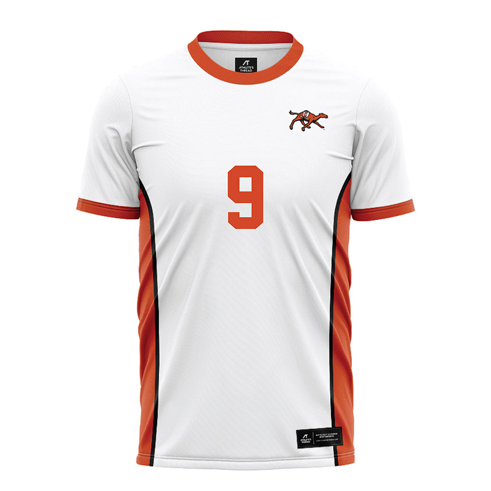 Campbell - NCAA Men's Soccer : Kristijan Bandur - White Soccer Jersey-0