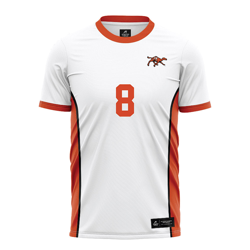 Campbell - NCAA Men's Soccer : Evans Dapaah - White Soccer Jersey