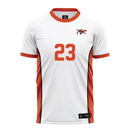 Campbell - NCAA Men's Soccer : Luc Lavielle - White Soccer Jersey