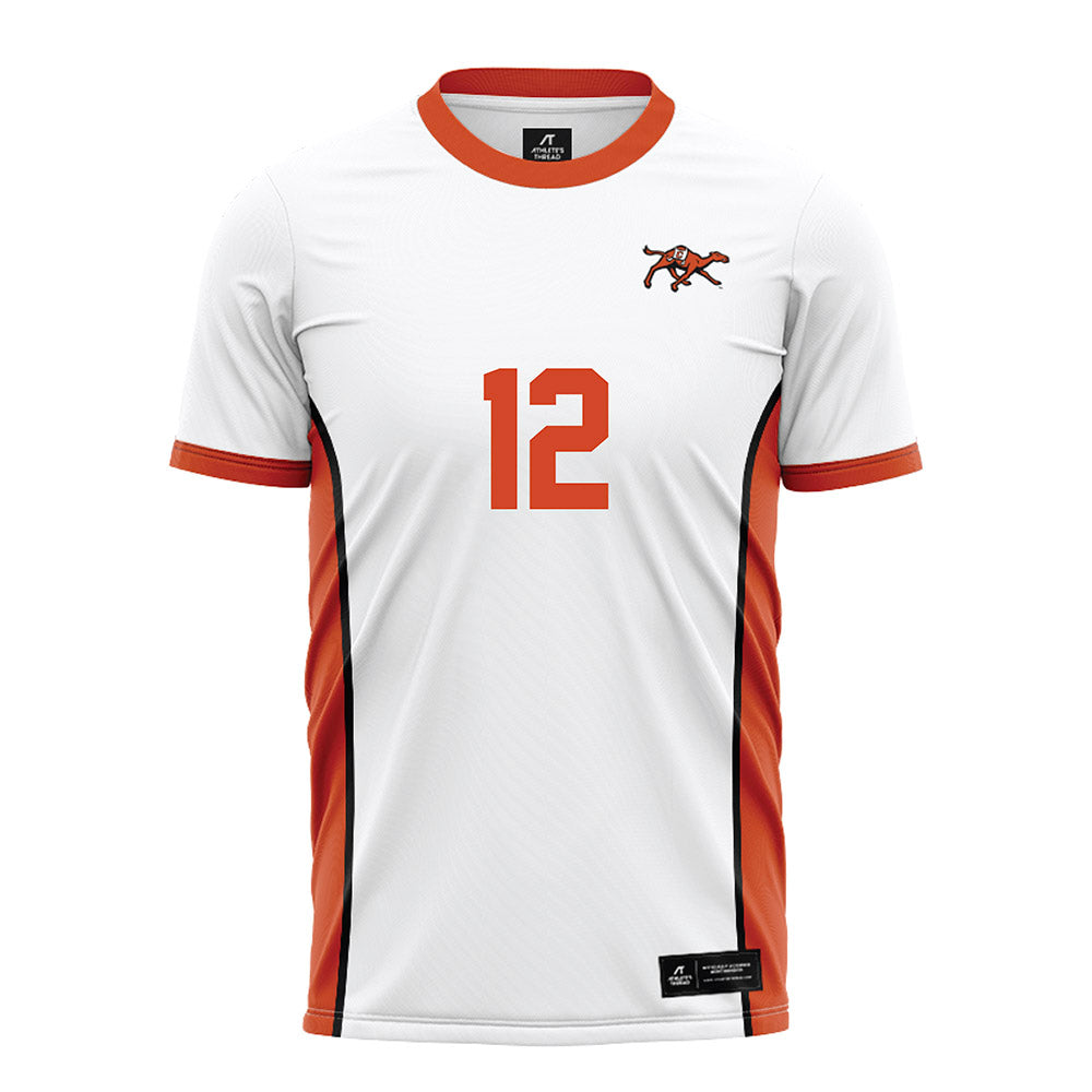 Campbell - NCAA Men's Soccer : Kyoji Hata - White Soccer Jersey