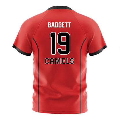 Campbell - NCAA Women's Soccer : Sadie Badgett - Orange Soccer Jersey-1