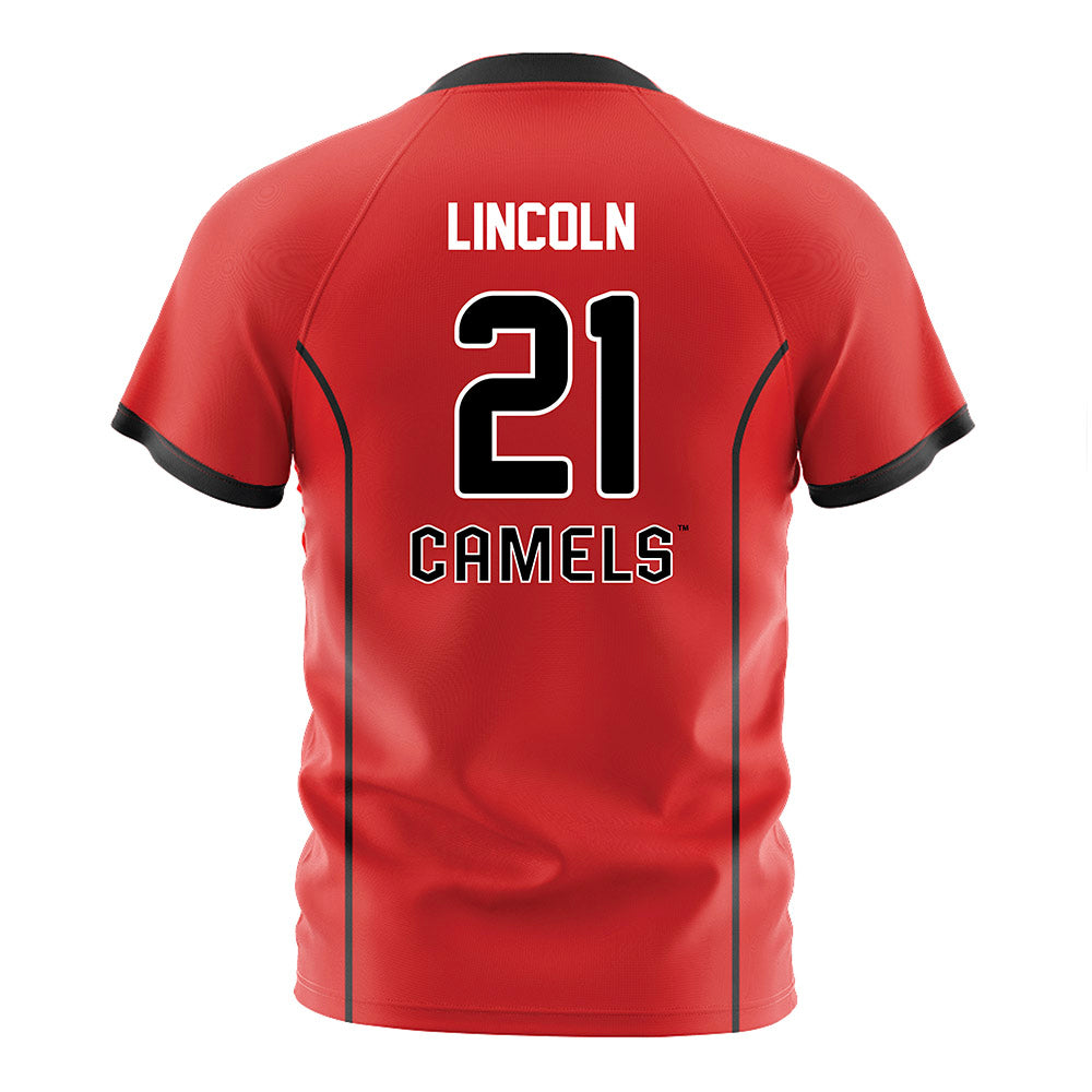 Campbell - NCAA Women's Soccer : Kendall Lincoln - Orange Soccer Jersey