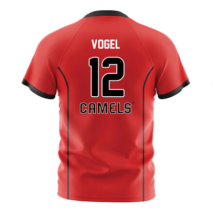 Campbell - NCAA Women's Soccer : McKenna Vogel - Orange Soccer Jersey-1