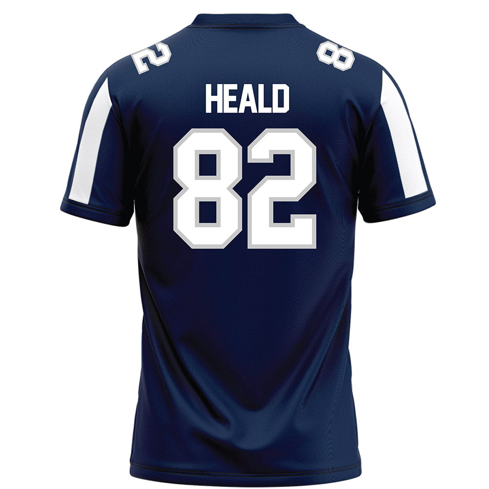 BU - NCAA Football : Cameron Heald - Navy Football Jersey