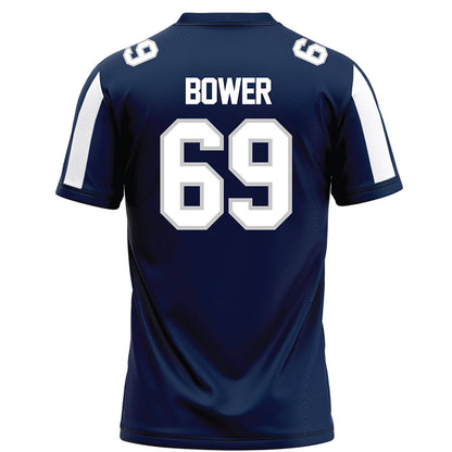BU - NCAA Football : Eric Bower - Blue Football Jersey