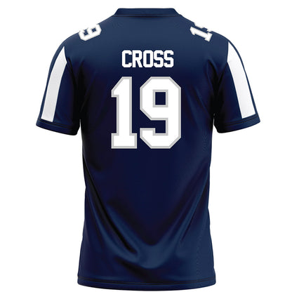 BU - NCAA Football : DMarco Cross - Blue Football Jersey