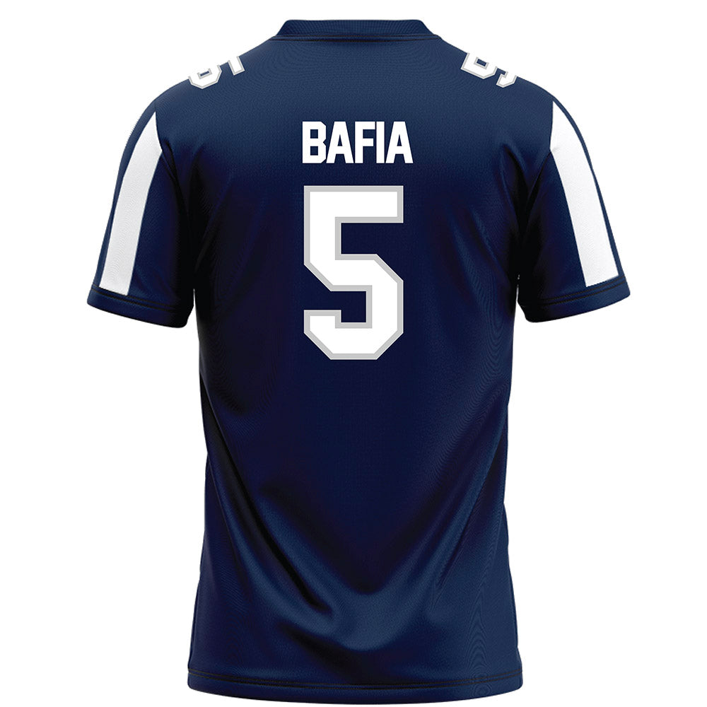 BU - NCAA Football : Nick Bafia - Navy Football Jersey