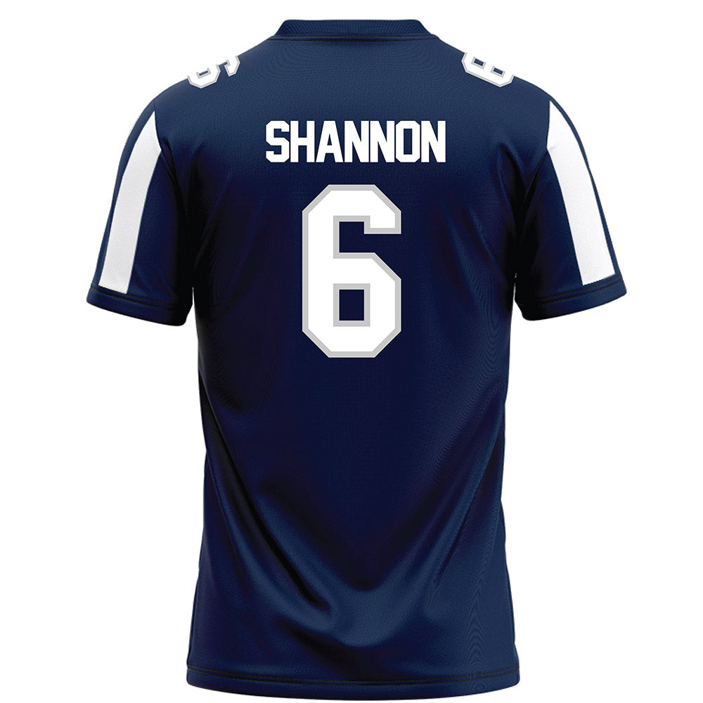 BU - NCAA Football : Shadon Shannon - Navy Football Jersey