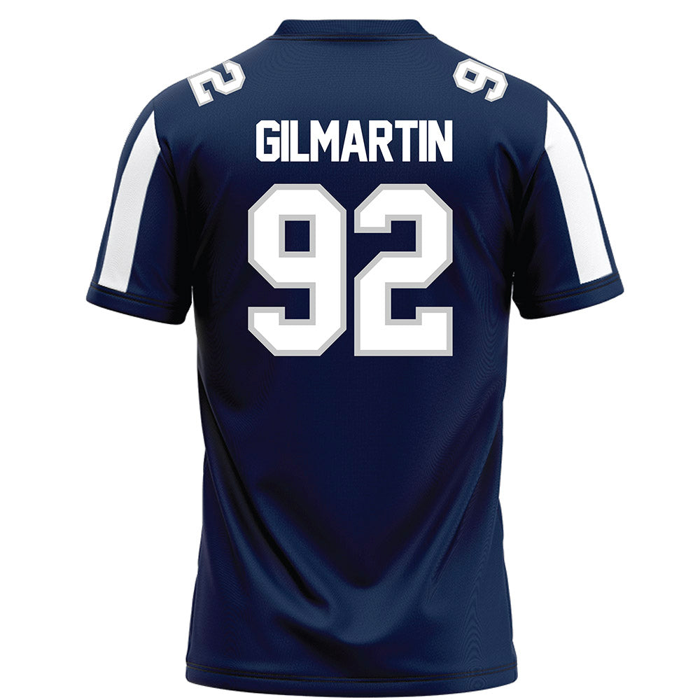 BU - NCAA Football : Graham Gilmartin - Blue Football Jersey-1