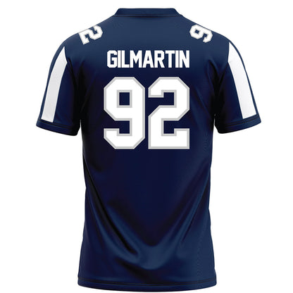 BU - NCAA Football : Graham Gilmartin - Blue Football Jersey-1