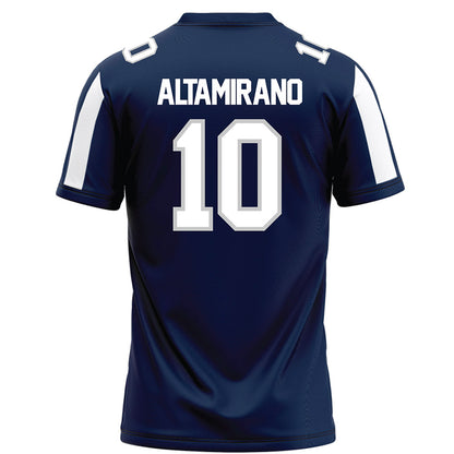 BU - NCAA Football : Maddox Altamirano - Navy Football Jersey