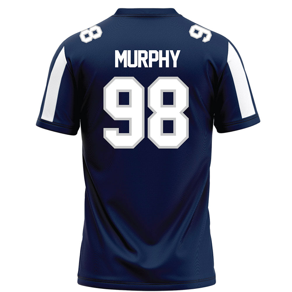 BU - NCAA Football : Colin Murphy - Blue Football Jersey-1