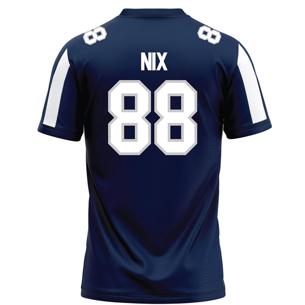 Butler - NCAA Football : Michael Nix - Blue Football Jersey-1