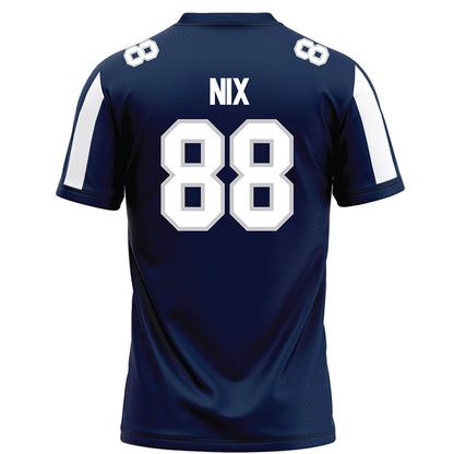 Butler - NCAA Football : Michael Nix - Blue Football Jersey-1