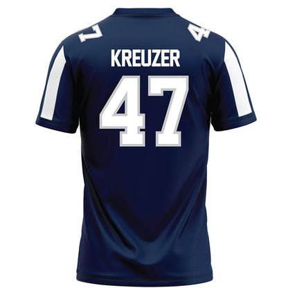 Butler - NCAA Football : Cole Kreuzer - Blue Football Jersey-1