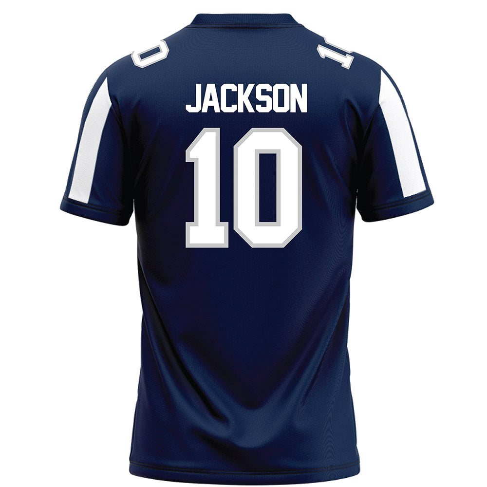 BU - NCAA Football : Jeremiah Jackson - Blue Football Jersey-1