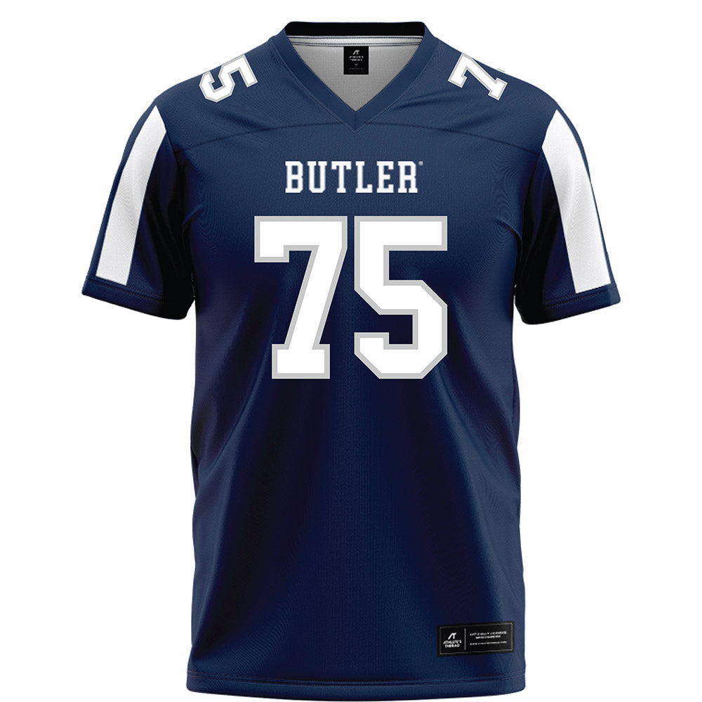BU - NCAA Football : kevork buchaklian - Blue Football Jersey-0