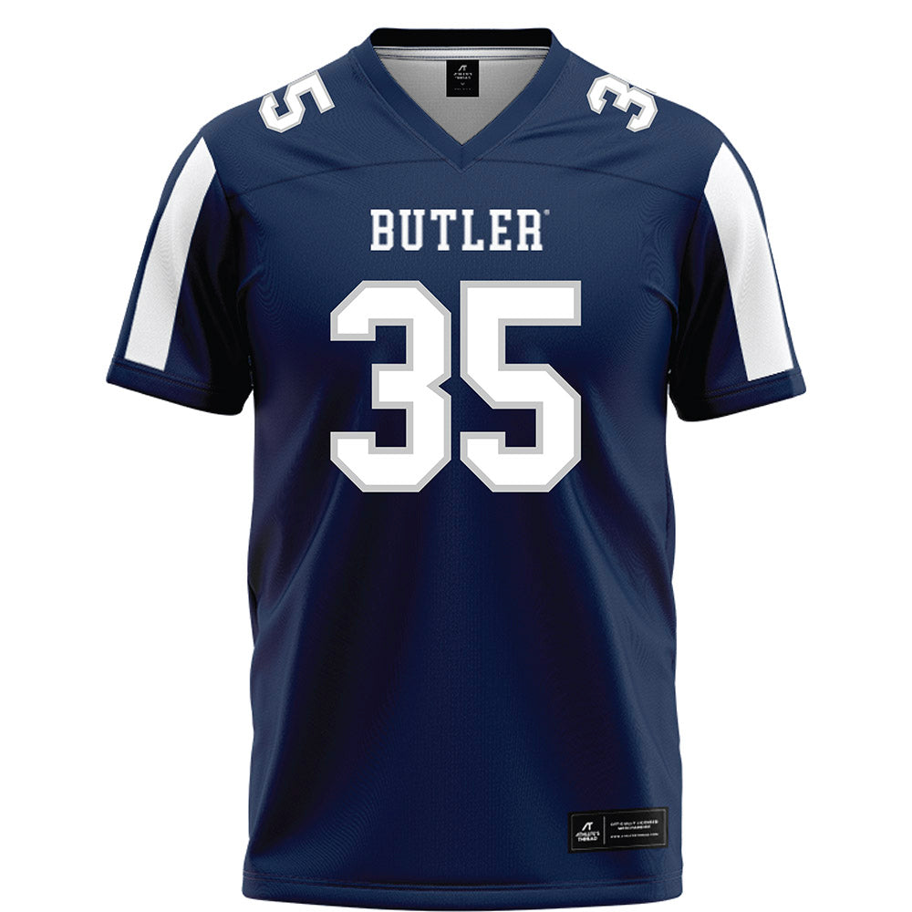 BU - NCAA Football : Ben Brandenburg - Blue Football Jersey