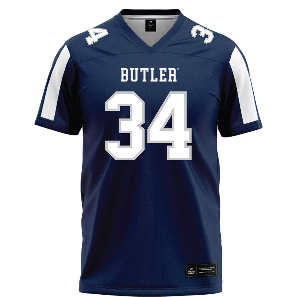 BU - NCAA Football : Zac Willingham-Davis - Blue Football Jersey-0