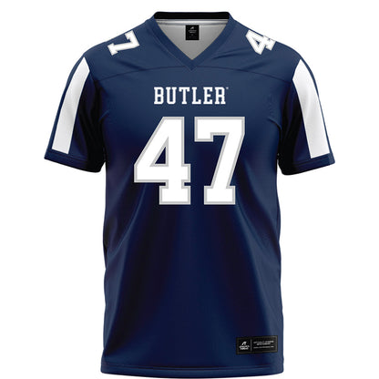 Butler - NCAA Football : Cole Kreuzer - Blue Football Jersey-0
