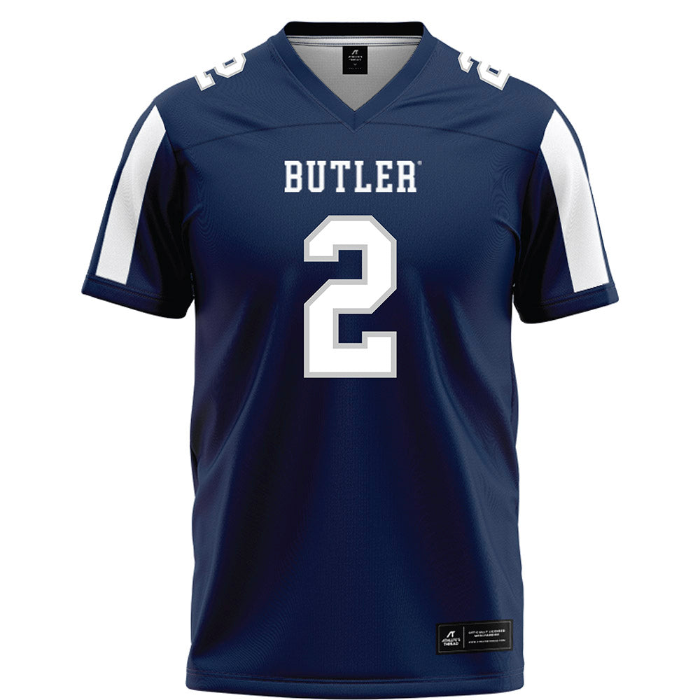 Butler - NCAA Football : Tanner Huckfelt - Blue Football Jersey-0