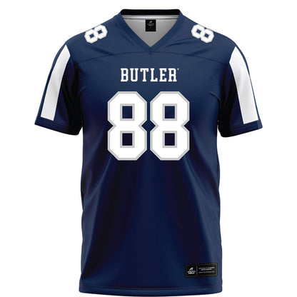 Butler - NCAA Football : Michael Nix - Blue Football Jersey-0