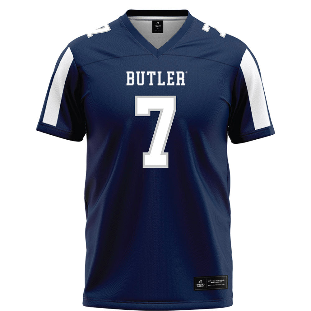 BU - NCAA Football : Onye Onuoha - Blue Football Jersey-0
