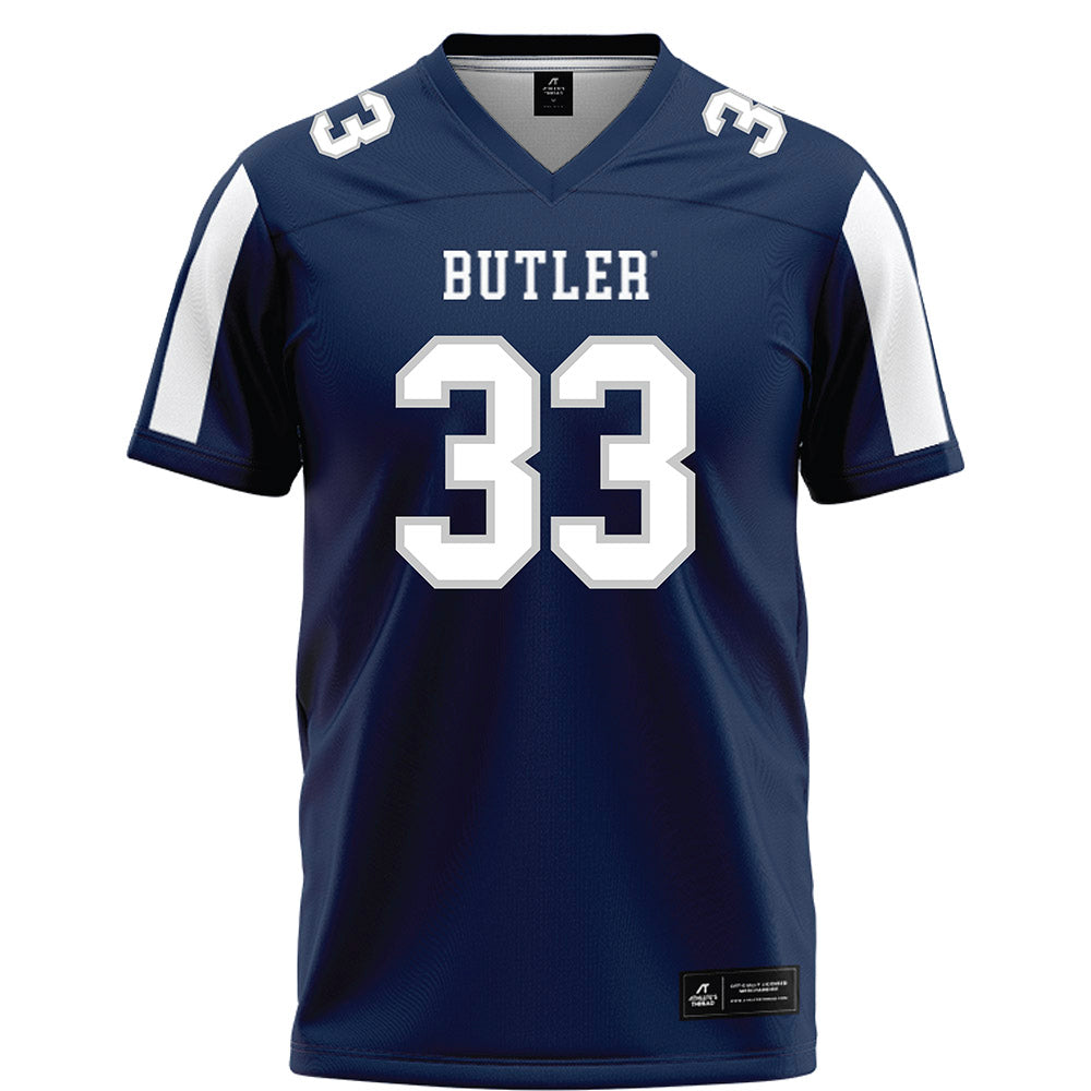 BU - NCAA Football : Trey Alsbrooks - Blue Football Jersey-0