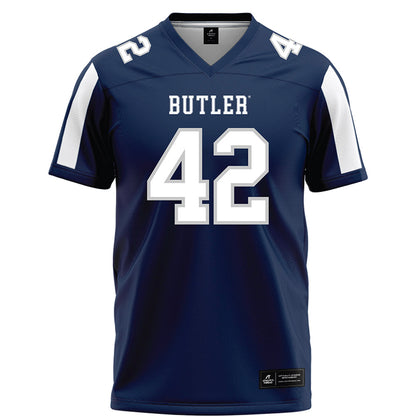 BU - NCAA Football : Brayton Spetter - Navy Football Jersey