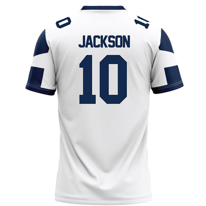 BU - NCAA Football : Jeremiah Jackson - White Football Jersey-1