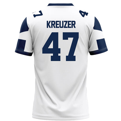 Butler - NCAA Football : Cole Kreuzer - White Football Jersey-1