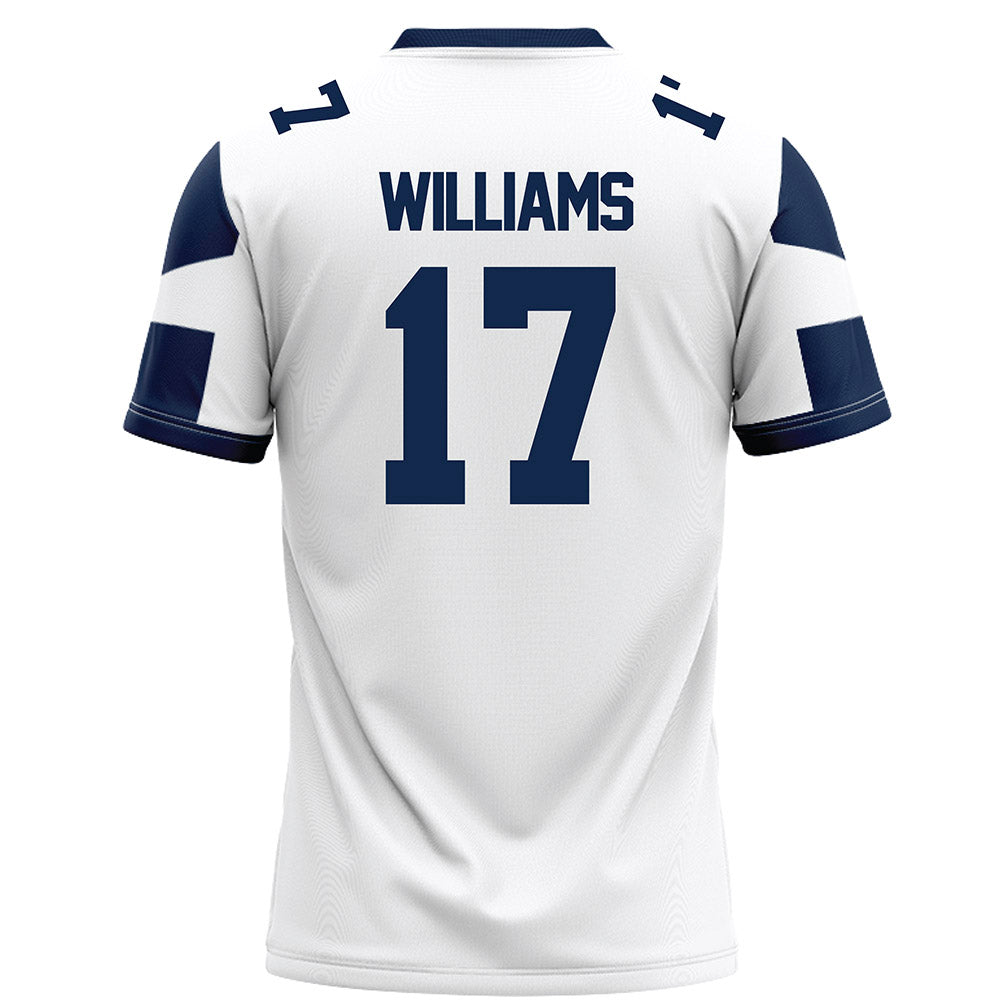 BU - NCAA Football : Michael Williams - White Football Jersey