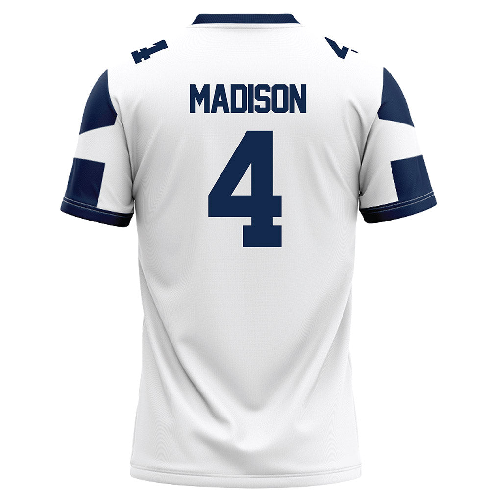 BU - NCAA Football : Kellen Madison - White Football Jersey