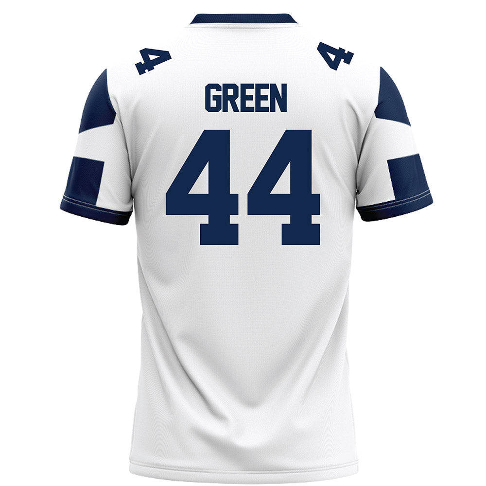 BU - NCAA Football : Luke Green - White Football Jersey