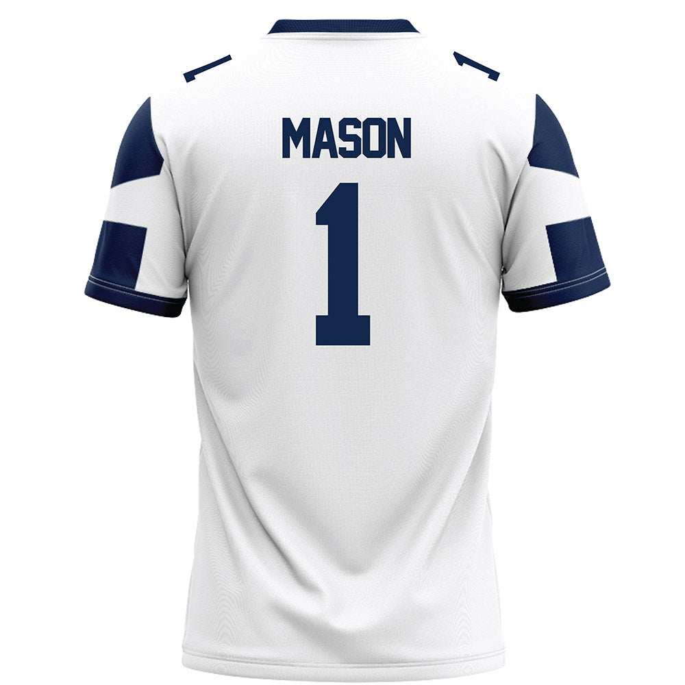BU - NCAA Football : Will Mason - White Football Jersey