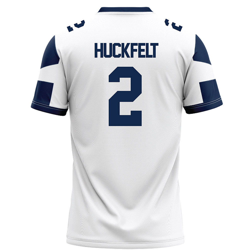 Butler - NCAA Football : Tanner Huckfelt - White Football Jersey-1