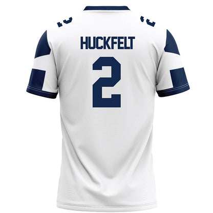 Butler - NCAA Football : Tanner Huckfelt - White Football Jersey-1