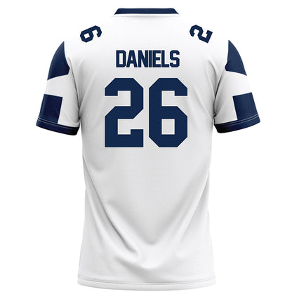 BU - NCAA Football : Peyton Daniels - White Football Jersey