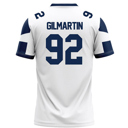 BU - NCAA Football : Graham Gilmartin - White Football Jersey-1