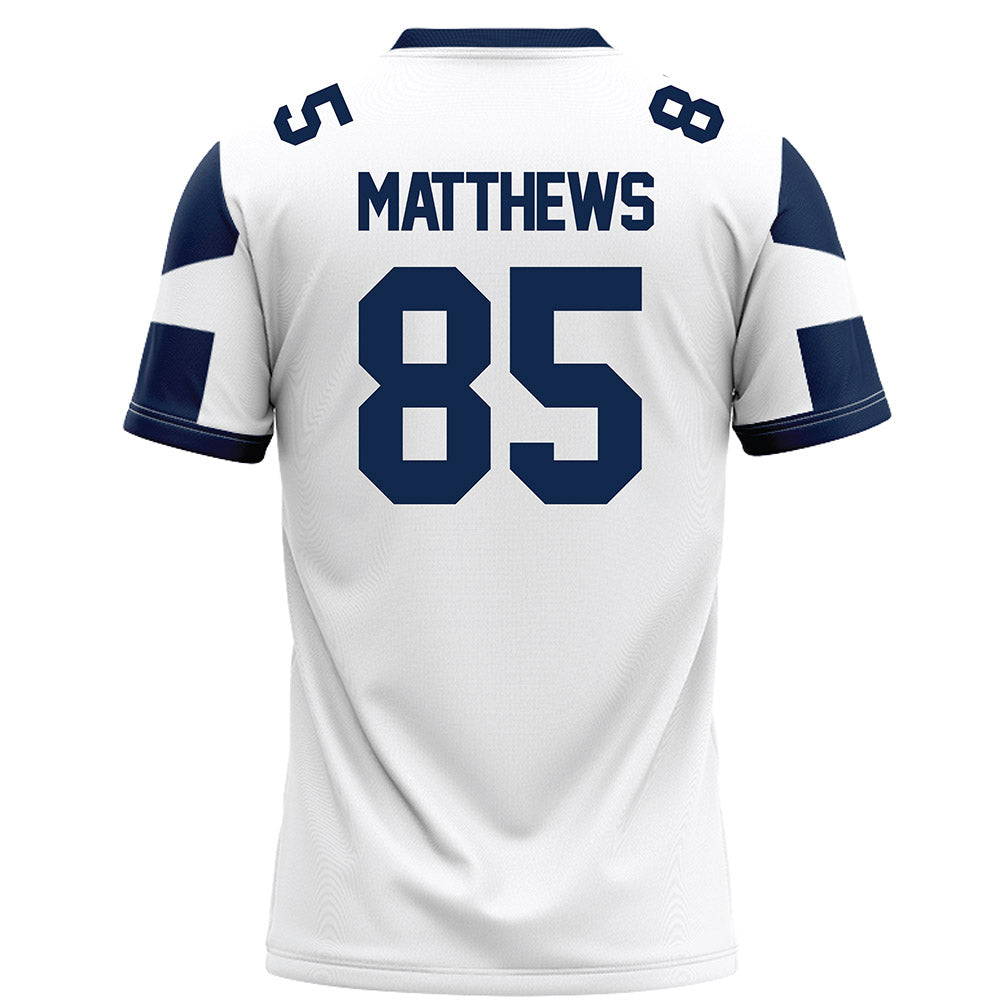 BU - NCAA Football : Blake Matthews - White Football Jersey-1