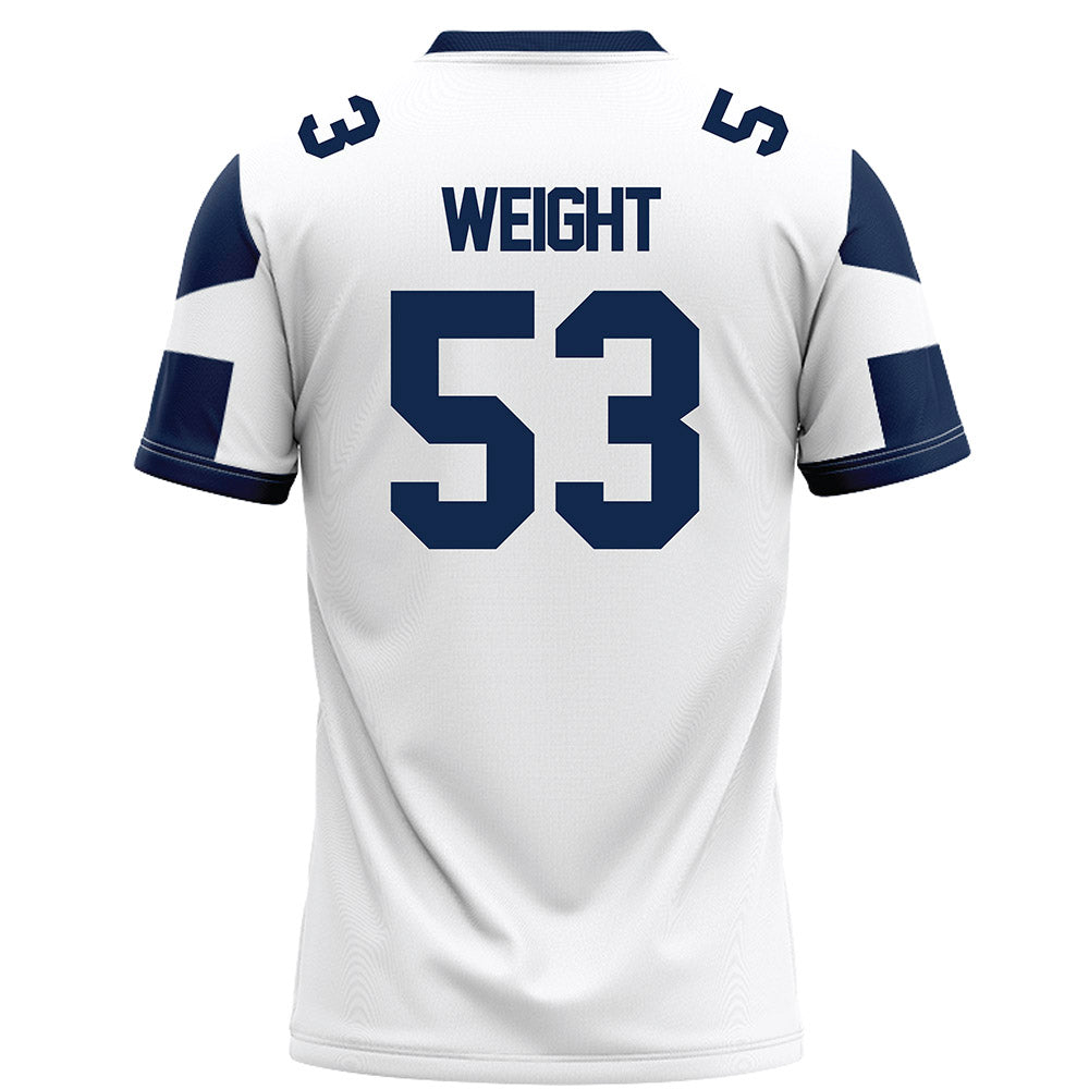 Butler - NCAA Football : Otto Weight - White Football Jersey