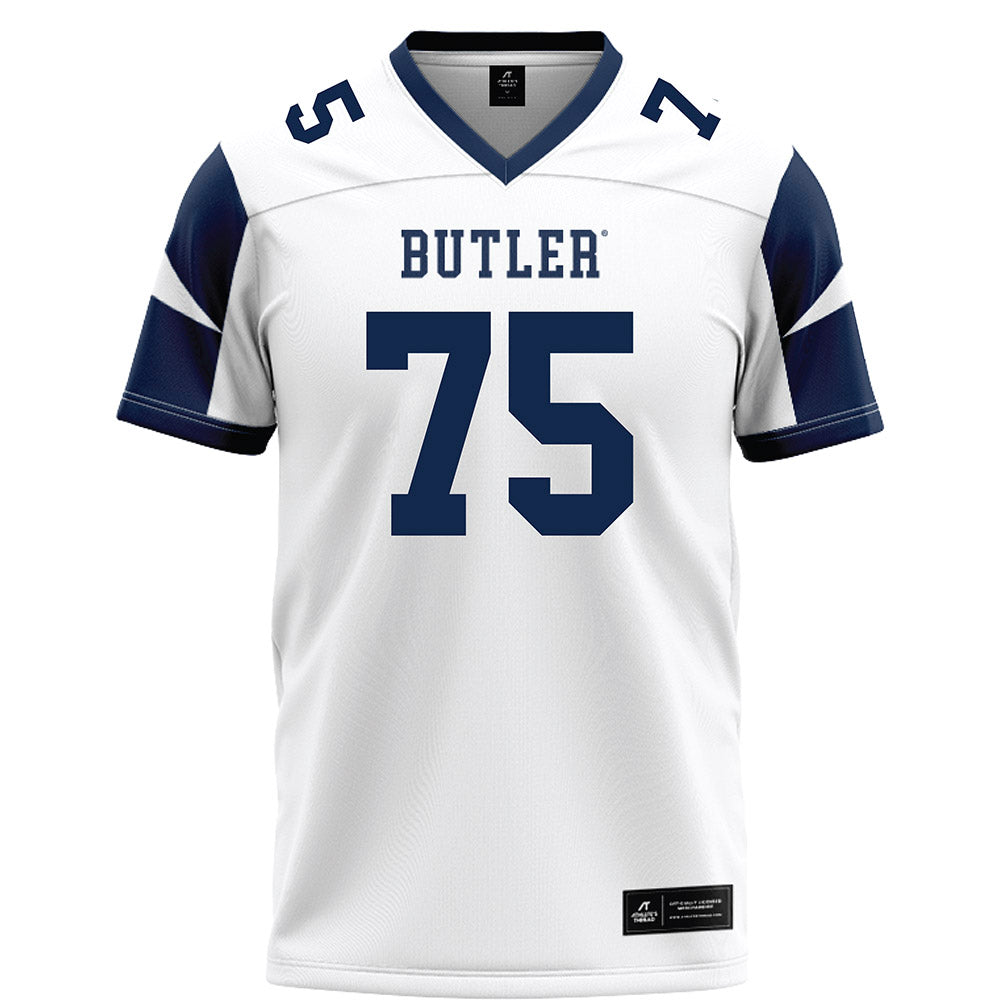 BU - NCAA Football : kevork buchaklian - White Football Jersey-0