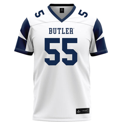 BU - NCAA Football : Wyatt Bakker - White Football Jersey-0