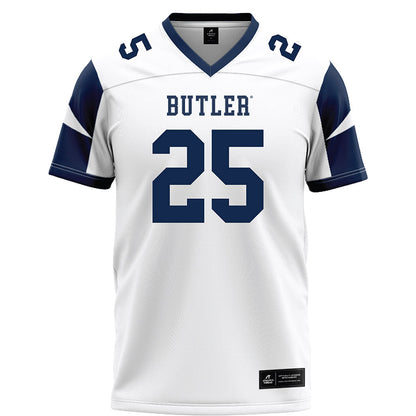 BU - NCAA Football : Beck Janki - White Football Jersey