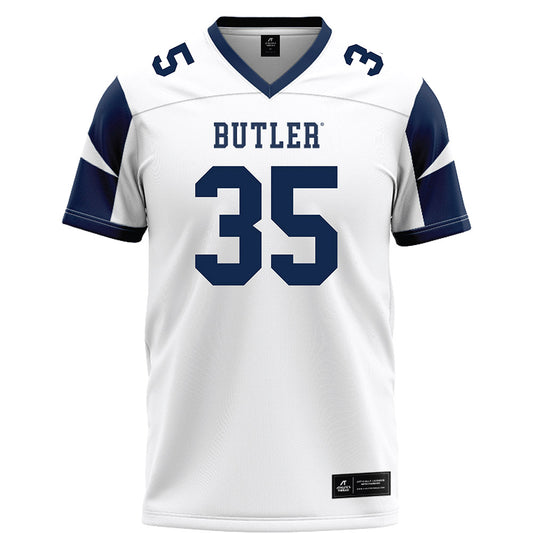 BU - NCAA Football : Ben Brandenburg - White Football Jersey